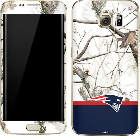 NFL Realtree Camo New England Patriots Galaxy S7 Edge Skin