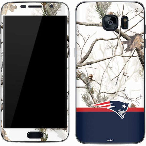 NFL Realtree Camo New England Patriots Galaxy S7 Skin