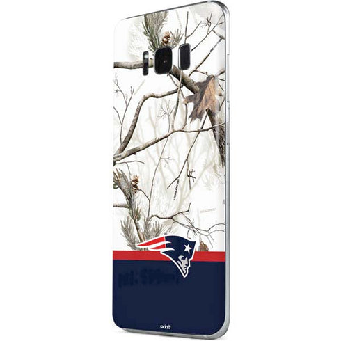 NFL Realtree Camo New England Patriots Galaxy S8 Skin