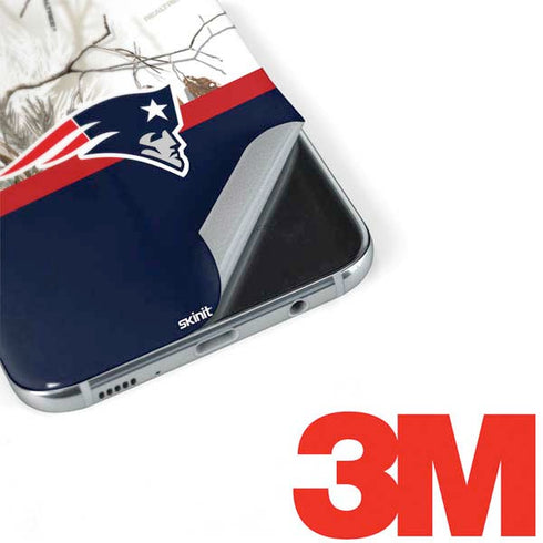 NFL Realtree Camo New England Patriots Galaxy S8 Skin