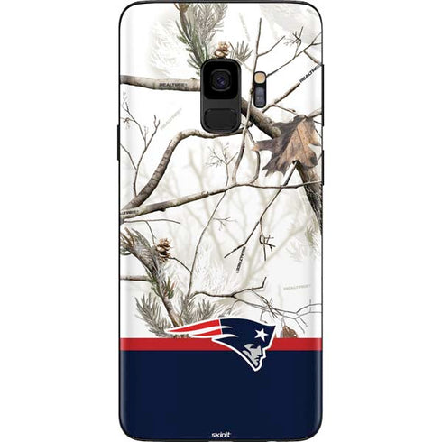 NFL Realtree Camo New England Patriots Galaxy S9 Skin