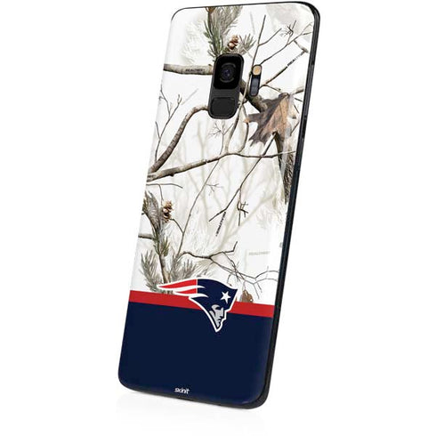 NFL Realtree Camo New England Patriots Galaxy S9 Skin