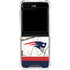 NFL Realtree Camo New England Patriots Galaxy Z Flip5 5G Clear Case