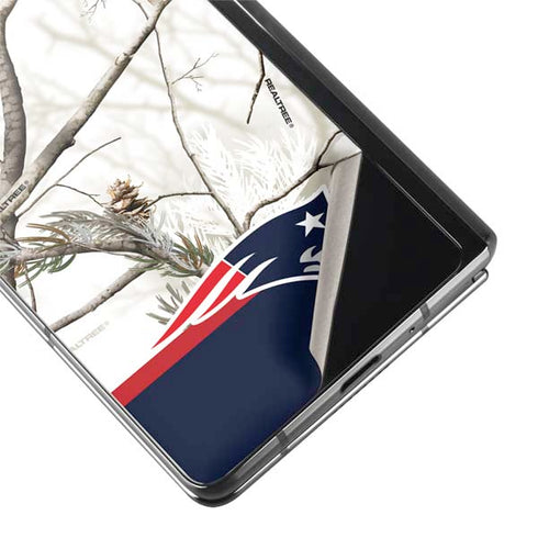 NFL Realtree Camo New England Patriots Galaxy Z Fold2 5G Skin