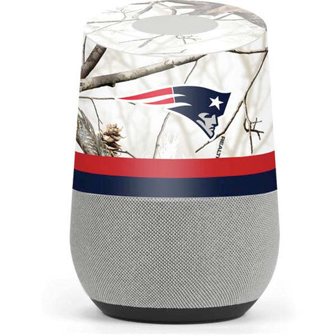 NFL Realtree Camo New England Patriots Google Home Skin