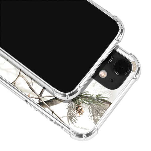 NFL Realtree Camo New England Patriots iPhone 12 Clear Case