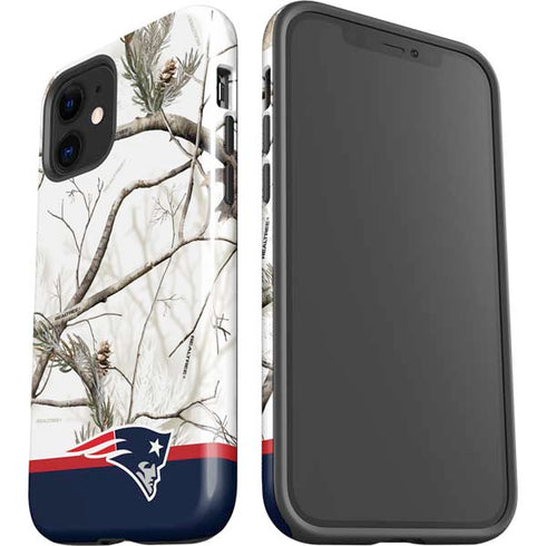 NFL Realtree Camo New England Patriots iPhone 12 Impact Case