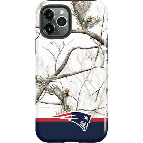 NFL Realtree Camo New England Patriots iPhone 12 Pro Impact Case
