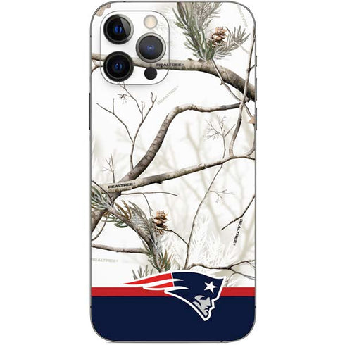 NFL Realtree Camo New England Patriots iPhone 12 Pro Skin