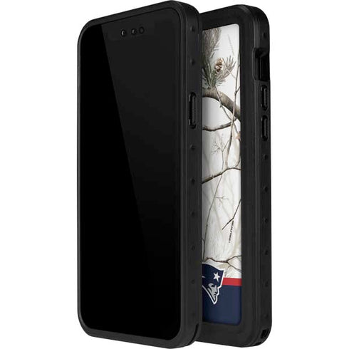 NFL Realtree Camo New England Patriots iPhone 12 Pro Waterproof Case