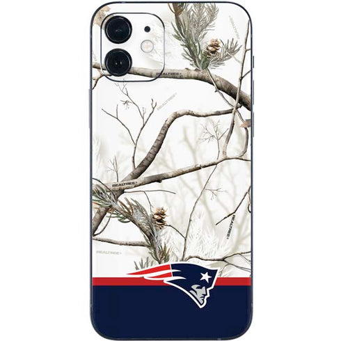 NFL Realtree Camo New England Patriots iPhone 12 Skin