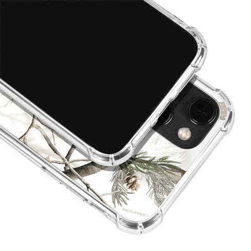 NFL Realtree Camo New England Patriots iPhone 13 Mini Clear Case