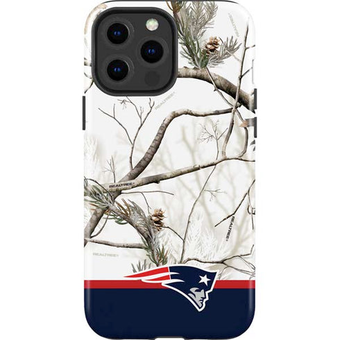 NFL Realtree Camo New England Patriots iPhone 13 Pro Max Impact Case