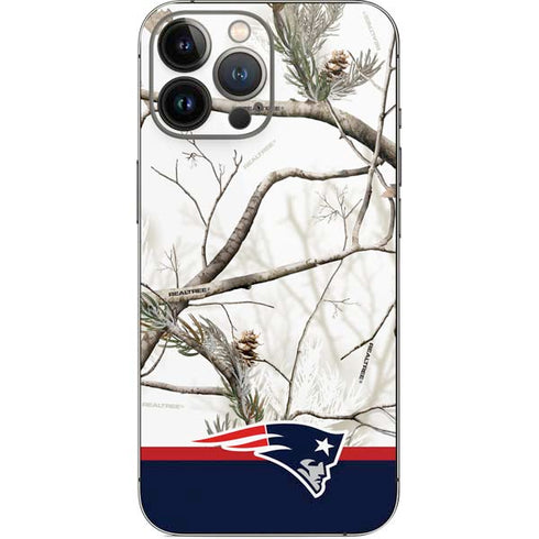 NFL Realtree Camo New England Patriots iPhone 13 Pro Max Skin