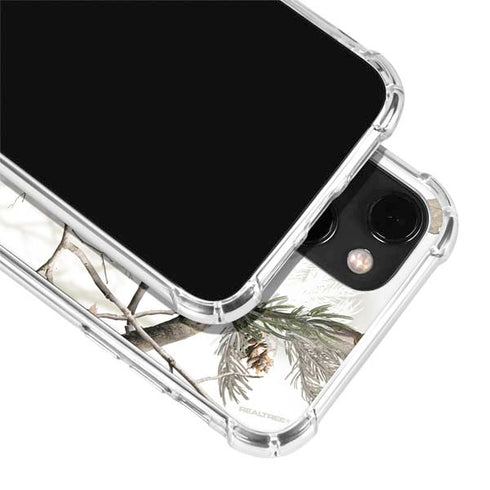 NFL Realtree Camo New England Patriots iPhone 14 Plus Clear Case