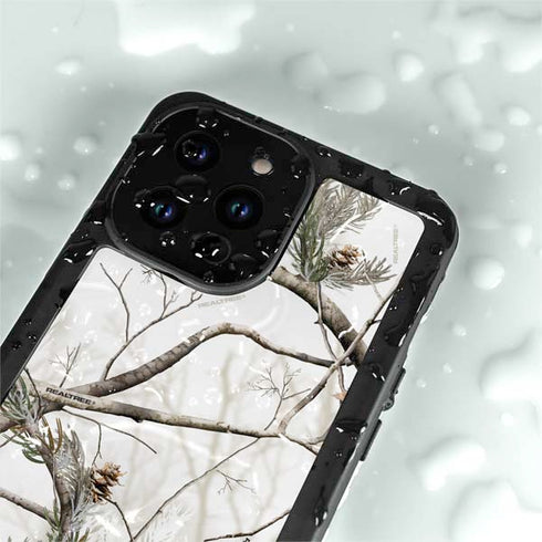 NFL Realtree Camo New England Patriots iPhone 14 Pro Max Waterproof Case