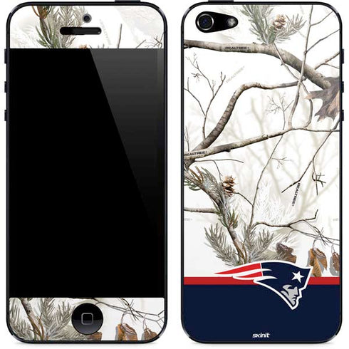 NFL Realtree Camo New England Patriots iPhone 5/5s/5SE Skin
