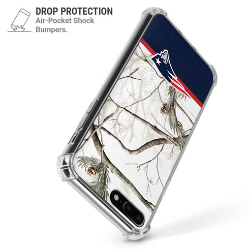 NFL Realtree Camo New England Patriots iPhone 7/8 Plus Clear Case