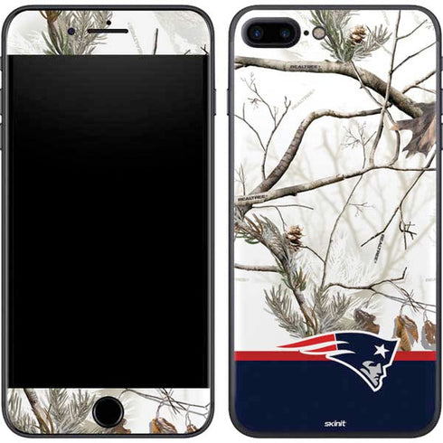 NFL Realtree Camo New England Patriots iPhone 8 Plus Skin