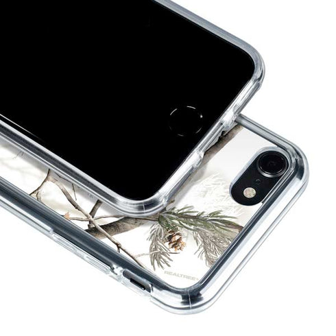 NFL Realtree Camo New England Patriots iPhone SE (2nd & 3rd Gen) Clear Case