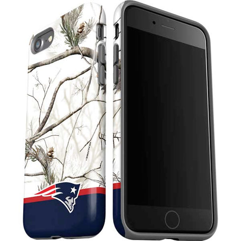 NFL Realtree Camo New England Patriots iPhone SE (2nd & 3rd Gen) Pro Case