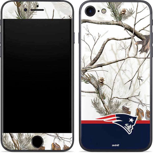 NFL Realtree Camo New England Patriots iPhone SE (2nd & 3rd Gen) Skin