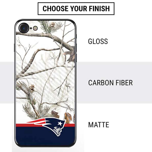 NFL Realtree Camo New England Patriots iPhone SE (2nd & 3rd Gen) Skin