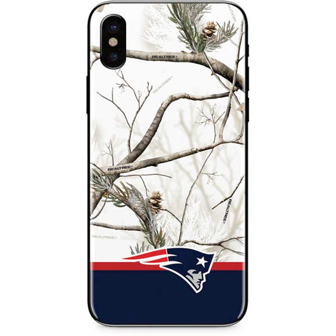 NFL Realtree Camo New England Patriots iPhone XS Max Skin