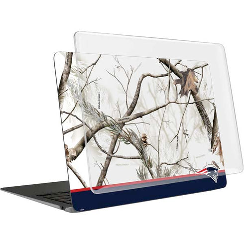 NFL Realtree Camo New England Patriots MacBook Air 13in M1 (2021) Case plus Skin
