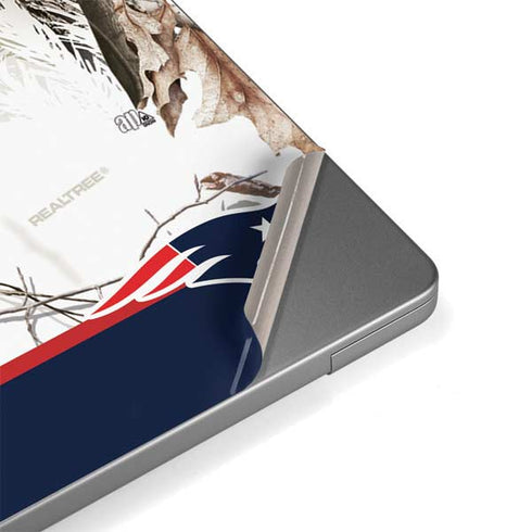 NFL Realtree Camo New England Patriots MacBook Pro 14in (2021-24) Skin