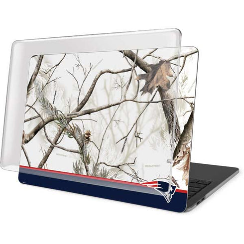 NFL Realtree Camo New England Patriots MacBook Pro 15in (2016-19) Case plus Skin