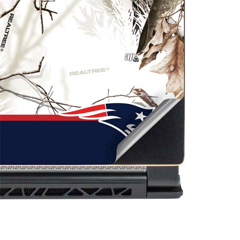 NFL Realtree Camo New England Patriots MSI GS65 Stealth Laptop Skin