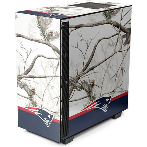 NFL Realtree Camo New England Patriots NZXT H510 Compact ATX Mid-Tower Case Skin