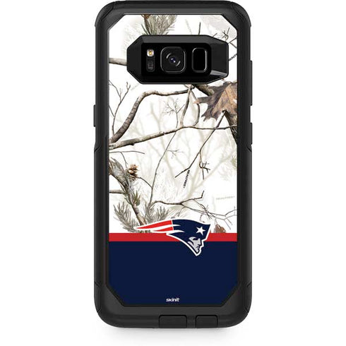 NFL Realtree Camo New England Patriots Otterbox Commuter Galaxy Skin