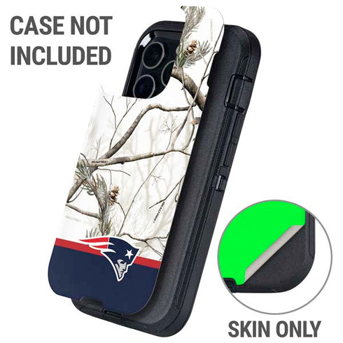 NFL Realtree Camo New England Patriots Otterbox Defender iPhone Skin