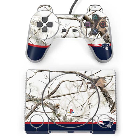 NFL Realtree Camo New England Patriots PlayStation Classic Bundle Skin