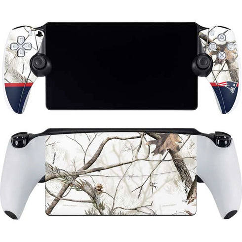 NFL Realtree Camo New England Patriots PlayStation Portal Remote Player Skin