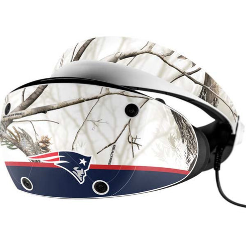 NFL Realtree Camo New England Patriots PlayStation VR2 Skin