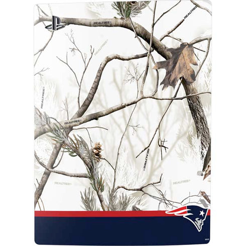 NFL Realtree Camo New England Patriots PS5 Console Skin