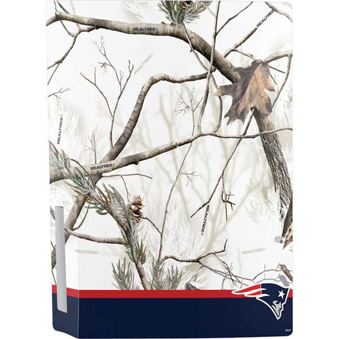 NFL Realtree Camo New England Patriots PS5 Console Skin