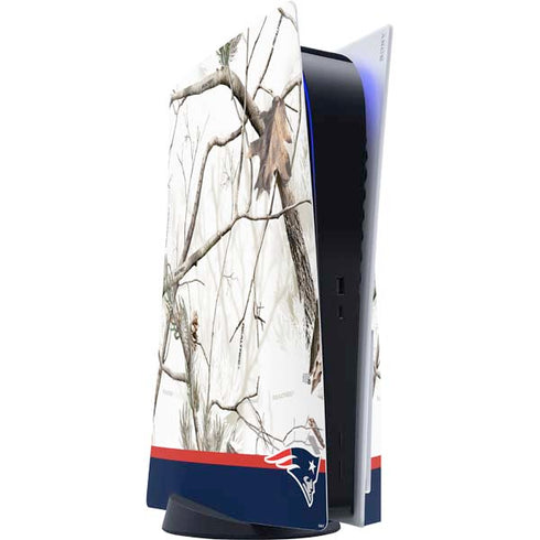 NFL Realtree Camo New England Patriots PS5 Console Skin