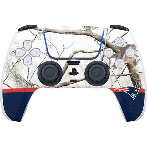 NFL Realtree Camo New England Patriots PS5 Controller Skin