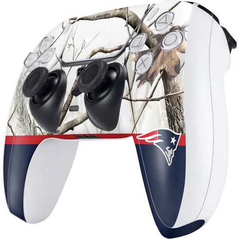 NFL Realtree Camo New England Patriots PS5 Controller Skin