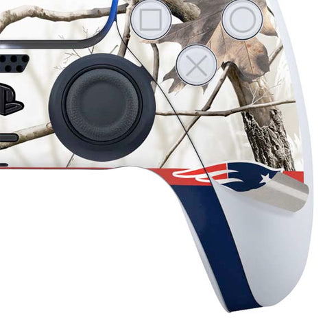 NFL Realtree Camo New England Patriots PS5 Controller Skin