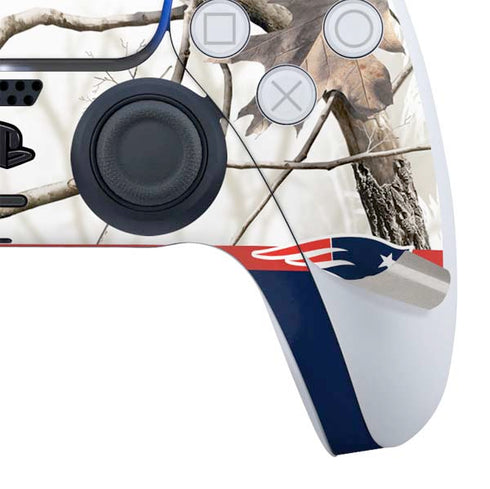 NFL Realtree Camo New England Patriots PS5 Slim Digital Edition Bundle Skin
