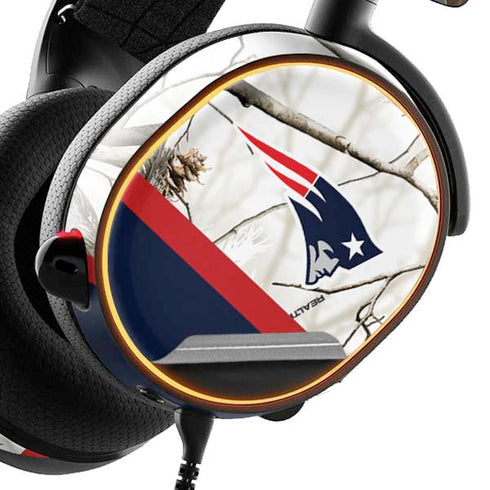 NFL Realtree Camo New England Patriots SteelSeries Arctis 5 Skin
