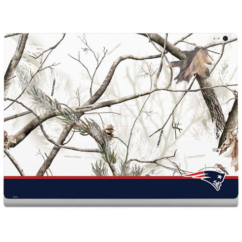 NFL Realtree Camo New England Patriots Surface Book 2 13.5in Skin