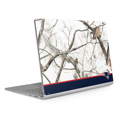 NFL Realtree Camo New England Patriots Surface Book 2 15in Skin