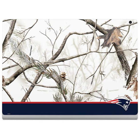 NFL Realtree Camo New England Patriots Surface Book 2 15in Skin