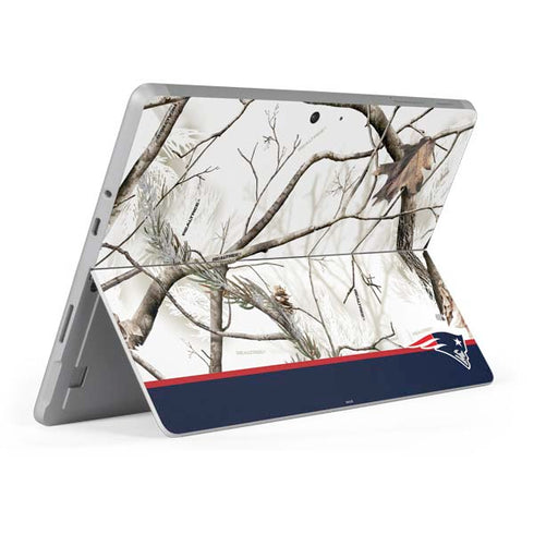NFL Realtree Camo New England Patriots Surface Go Skin